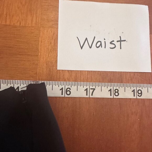 Cache Vintage 90s godet swing skirt black size 6 - Picture 3 of 5